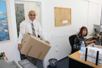  بالفيديو: السيد أحمد المشهراوي يُنهي عمله رسمياً في المجلس البلدي 